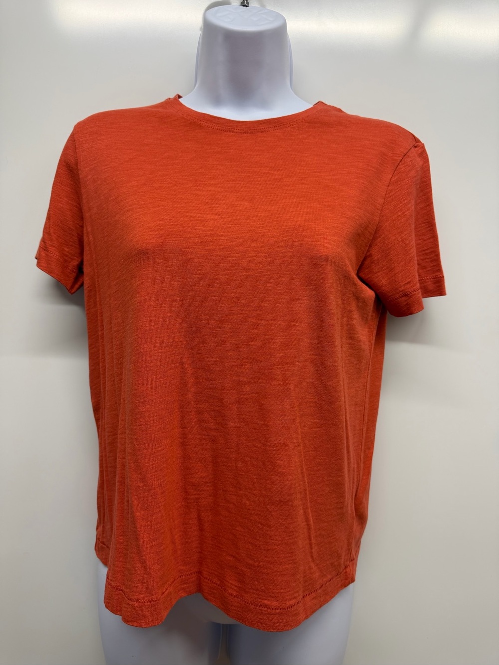 Laura Ashley Short Sleeve Crewneck Tee in Orange